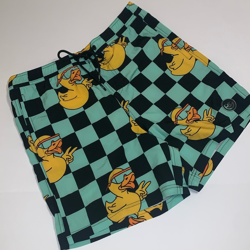 Neff Rubber Duckie Swim Trunks